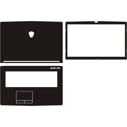 KH Carbon fiber Laptop Sticker Decal Skin Cover for MSI GE72 GE72VR GP72 GP72X GP72VR GP72M GL72 GL72M GV72 GF72 GF72VR 17.3"