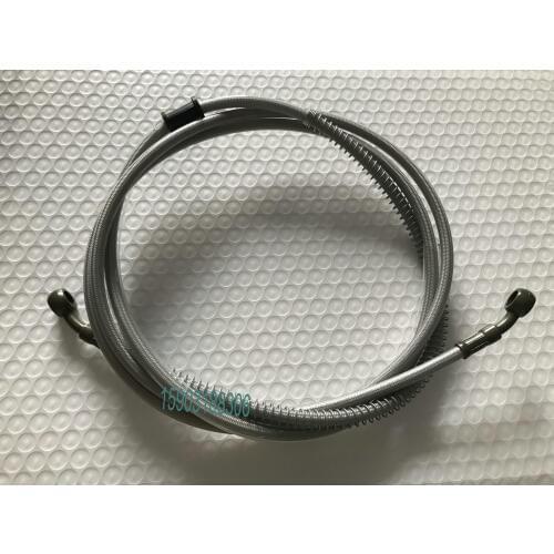 Original KFAFINENE Motorcycle Motorbike Stainless Steel Braided PVC PU Covered Nylon Core AN3 Brake Clutch Oil Hose Line Pipe