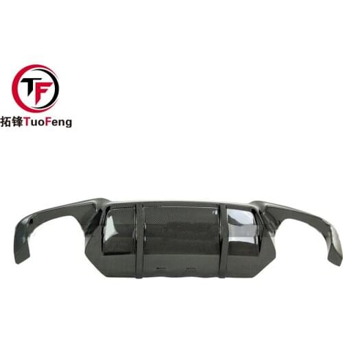 Suitable for Spoiler of w 5 Series F10 F18 Modified M5 Surrounded by Double Blade Carbon Fiber Rear Lip