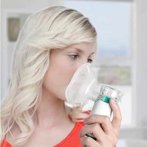 Portable Nebulizer Child Adult Medical Steaming Inhaler 8ml Mini Ultrasonic Mesh Atomizer Silent USB Recharge Humidifier