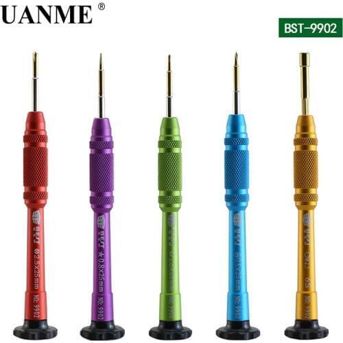 UANME BST-9902 5Piece Precision Screwdriver Professional Repair Opening Tool For Mobile Phone Tablet PC