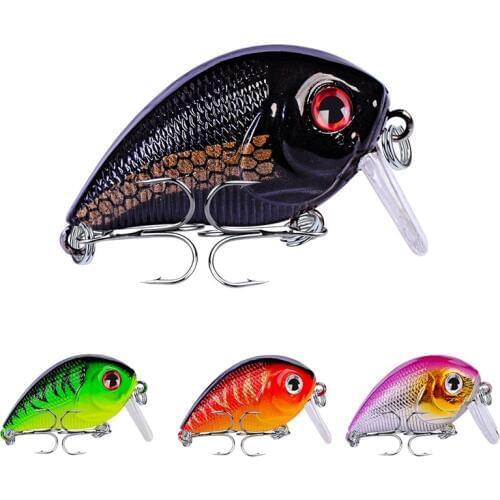 Carp Fishing lure Black Minnow Crankbait Fake baits Wobblers Sea fishing Artificial bait for fishing gear Hard lures Swimbait