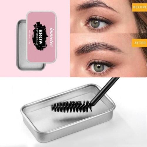 14.1g Transparent Eyebrow Gel Waterproof No Smudge Eyebrow Shaping Soap Gel for Dressing Room
