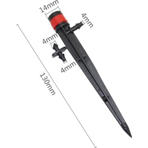 360 Degree Adjustable Flow Sprayer Vortexing Sprinkler for Garden Lawn Irrigation