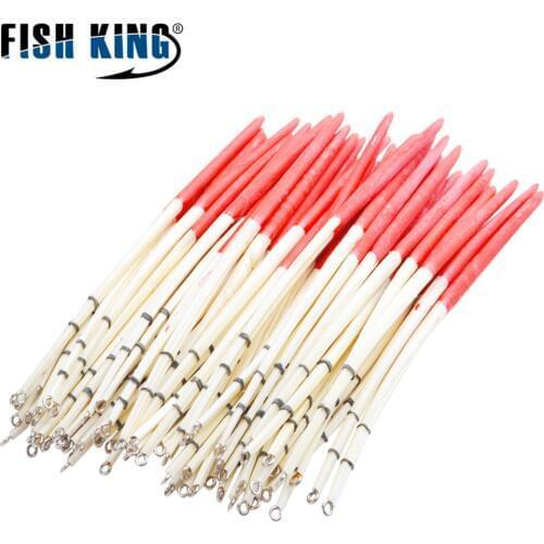FISH KING Fishing Float 10PC/Lot Plastic Float Carp Fishing Accessories Fishing Equipment Articulos de Pesca Flotteur de Peche