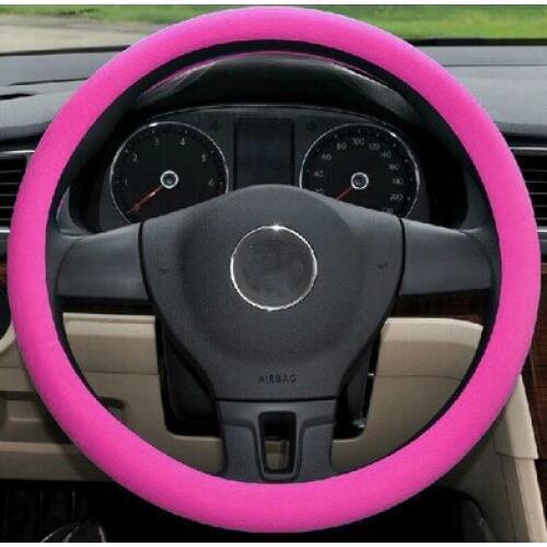 Car-styling Silicone Steering Wheel Skin Cover For Cadillac CTS XTS SRX ATS CT6 ESCALADE