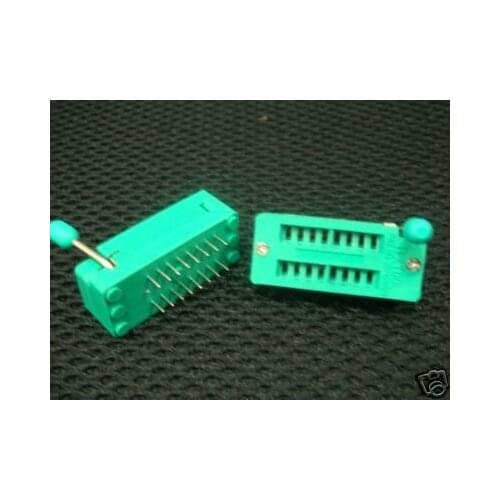 16 PIN UNIVERSAL ZIF TEST DIP IC CHASSIS SOCKET 1PCS