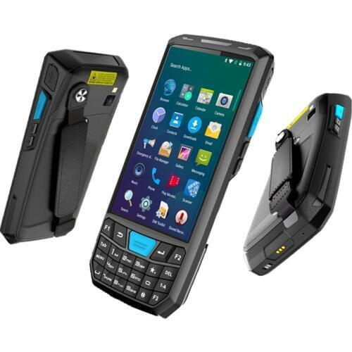 4G LTE portable android PDA 1D/2D bar code reader wireless wifi/bluetooth/Gps barcode scanner mobile Data collector