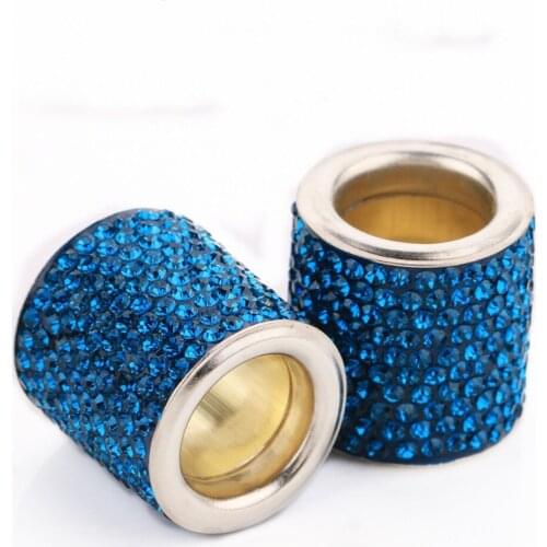 Interior Accessories Diamond-studded Car Decorative Ring Seat Decoration Products Creative Artificial Crystal Car Accessorie New