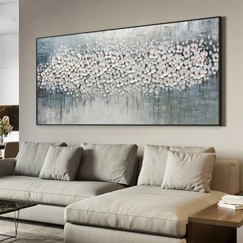 Diamond painting Three-dimensional Plum blossom full square round 5D embroidery Decorative painting mosaic living room pictur