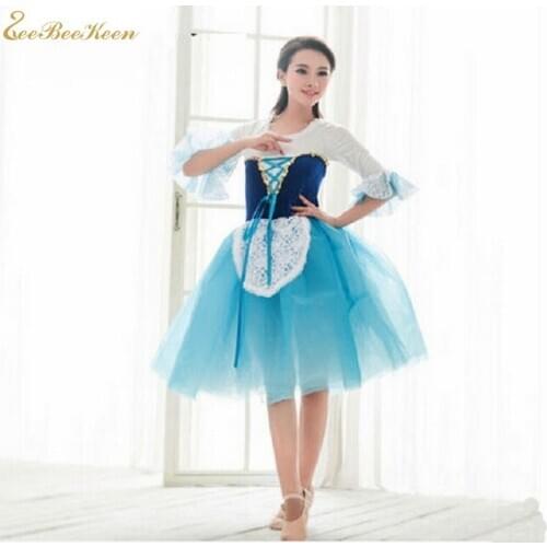 Kids Ballet Clothing Adult Leotard Classical Ballet Tutu Ballerina Costumes Lace Embroidery Platter Tutu Girls Dance Costume