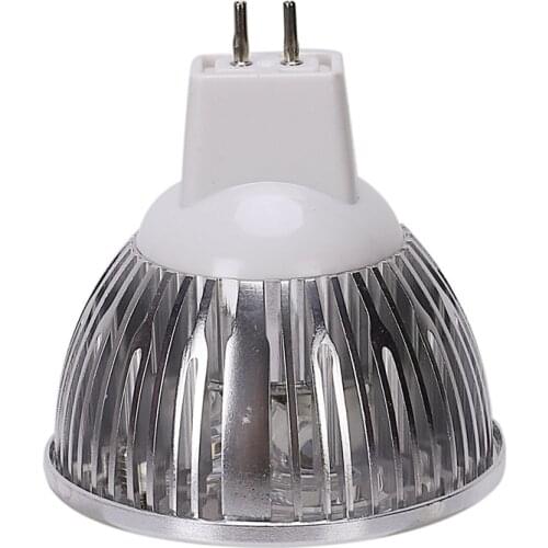 Dimmable 9W MR16 Warm White LED Light Spotlight Lamp Bulb 12-24V 2800-3300K