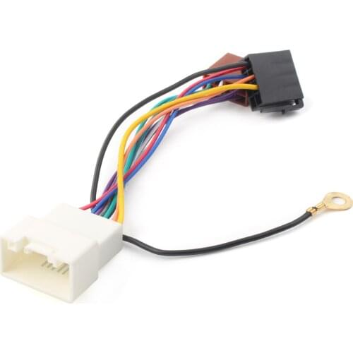 For Citroen C4 Peugeot 4007 4008 For Mitsubishi ISO WIRING HARNESS Stereo Radio Plug Lead Loom Adaptor Car Accessories Parts