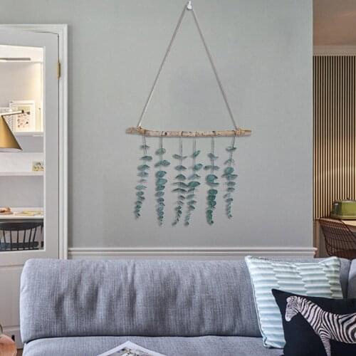 Artificial Eucalyptus Wall Decor Wall Hanging Eucalyptus Greenery Gives Any Room a Natural, Trendy, Modern Feel Boho Decorations