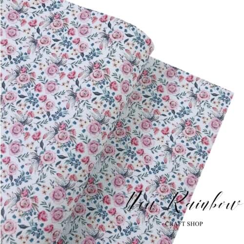 New Rainbow 30x138cm/Roll Nice Quality Printed Faux Leatheretter For Hair Bows, Accessories, Earrings, DIY Crafts, Homedecors