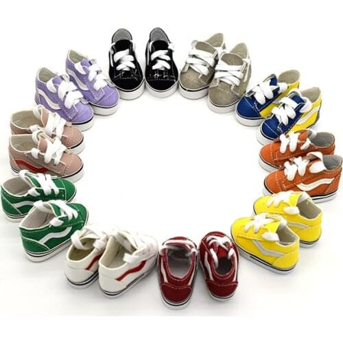 High quality 5.5Cm doll shoes fit for 14Inch amercian doll and 20cm EXO Doll our generation boy girl gift dress accessories