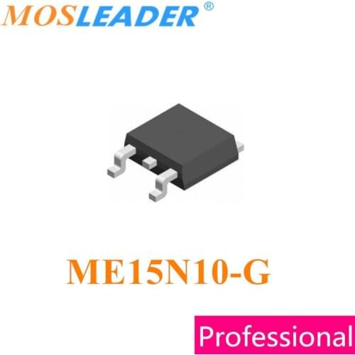 Mosleader ME15N10-G TO252 100PCS DPAK ME15N10 15A 100V N-Channel Made in China High quality Bulk new High quality