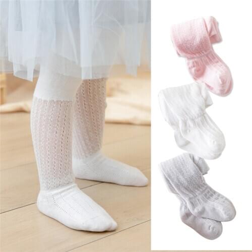 Newborn pantyhose cotton thin mesh tights for baby girl toddler boy newborn stockings seamless soft birthday gift 0-2T summer