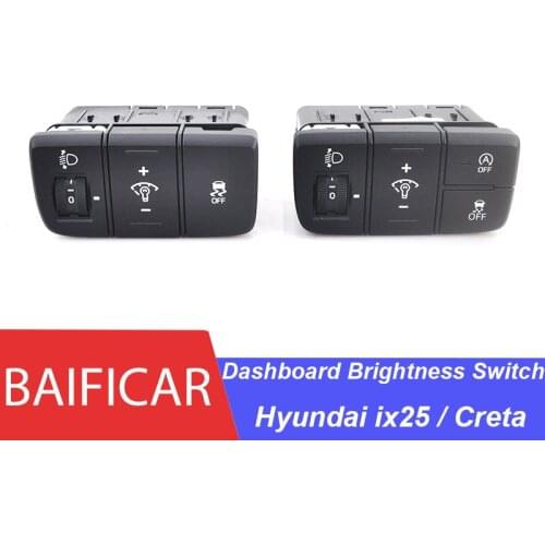 Baificar Brand New Genuine Dashboard Brightness Switch Fog Lamp Headlamp Trim 93300-C9000 93300-C9500 For Hyundai ix25 / Creta