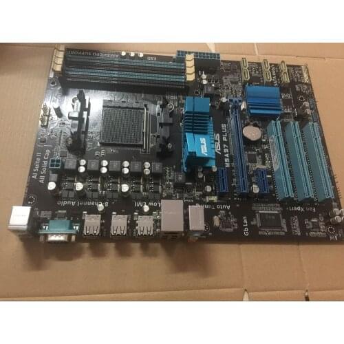 For ASUS M5A97 PLUS original motherboard DDR3 Socket AM3 AM3+ USB2.0 32GB 970 Desktop motherborad Free shipping