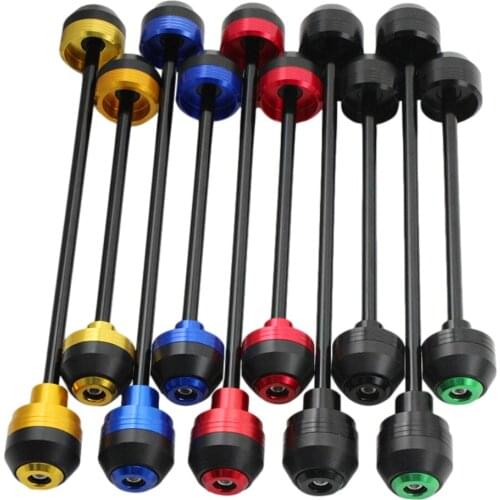 Front/Rear Axle Wheel Fork Sliders For BMW S1000R 2021 2022 Motorcycle Crash Protector Falling Guard Pads