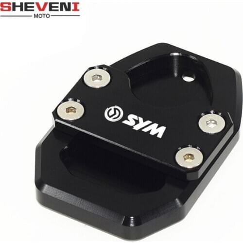For SYM CRUISYM300 GTS300i GTS 300 300i Motorcycle CNC Kickstand Foot Side Stand Extension Pad Support Plate Enlarge Stand
