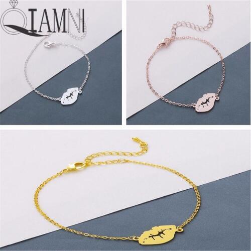 Браслеты для влюбленных QIAMNI China At AliExpress