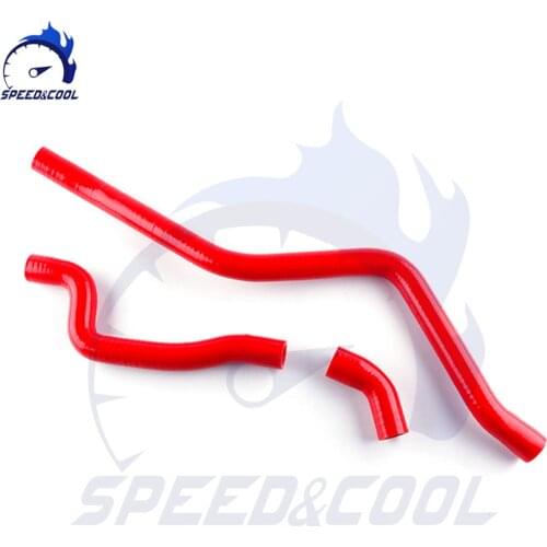 ATV Silicone Radiator Coolant Pipe Tube Hose Kit For Yamaha Raptor 660 YFM660 YFM660R 2001 2002 2003 2004 2005