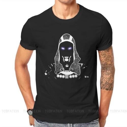 Tali Mass Effect Game T Shirt Vintage Grunge Big size Crewneck TShirt Top sell Harajuku Mens Short Sleeve