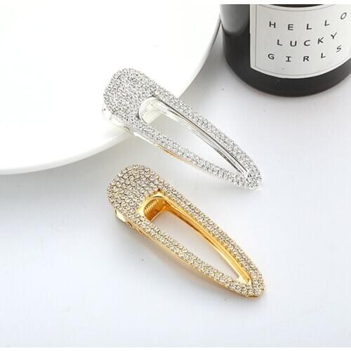 Korean Version Of The 2019 Fashion New Hairpin Temperament Personality Network Red Bride Headdress Bangs Clip Hair Accessories