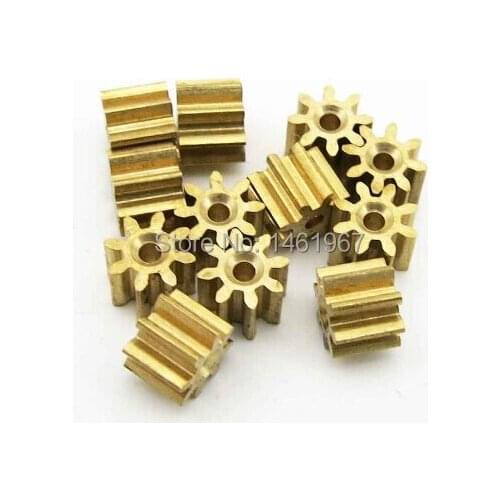 0.4 Modulus copper gear 8T HM helicopters spindle small gears remote control aircraft parts