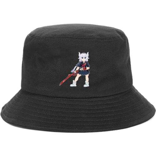 Anime Akame ga KILL! Bucket Hat teenager Outdoor Summer Hip Hop Cap unisex Streetwear Chapeau Caps Fisherman Caps