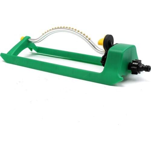 Automatic Swing Garden Sprinkler Sprayer Watering Irrigation System 18 Nozzles Water Sprinkler Spray Watering Grass Lawn