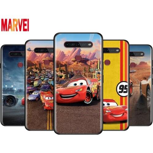 Cars Lightning McQueen For LG K92 K42 K22 K71 K61 K51S K41S K30 K20 2019 Q60 V60 V50 S V40 V30 G8S G8 X ThinQ Soft Phone Case