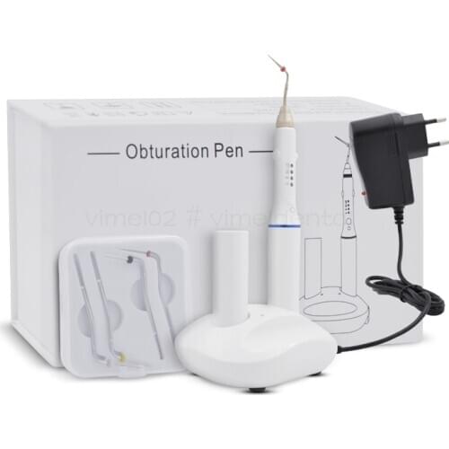 Dental Cordless Wireless Gutta Percha Obturation System Endo Heated Pen 4Tips 2battery