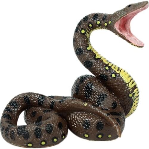 ChildrenS Toy Snake Model Simulation Reptile Giant Python Big Python Wild Animal Snake Model