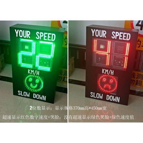 EWIG Traffic Speedometer LED Speed Notice Board Radar Speedometer