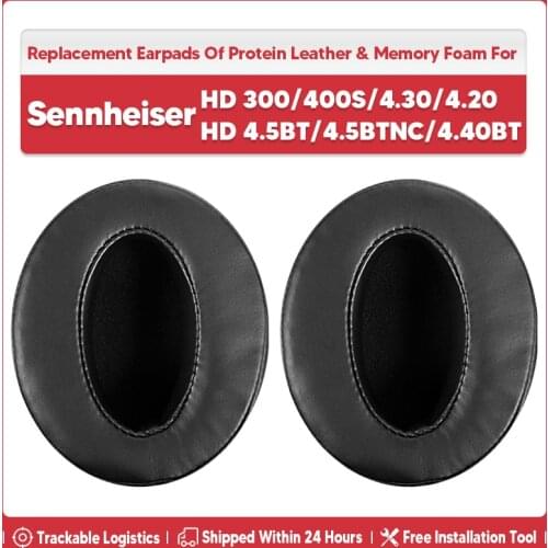 HD4.50BT Ear Pads Replacement Earpads for Sennheiser HD 300/ 400S/ 4.20/ 4.30/ 4.40/ 4.50 BT BTNC/ 4.40BT/ 4.50BT Headphones
