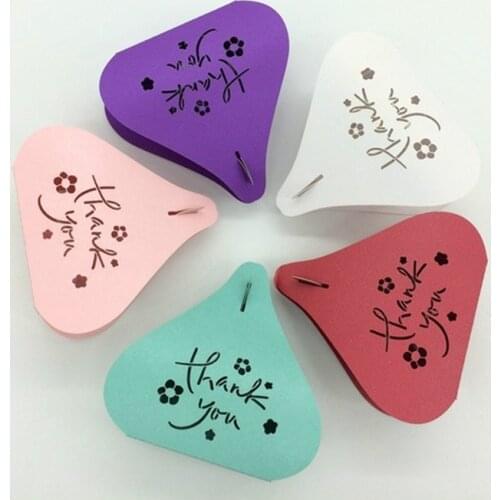 Thank You Candy Box Chocolate Packaging Bags Gifts For Guests Wedding Mariage Baby Shower Thanksgiving Day Party Supplies