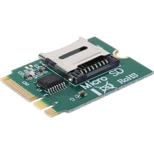 M2 NGFF Key A.E WIFI Slot to Micro SD SDHC SDXC TF Card Reader T-Flash Card M.2 A+E Card Adapter Kit O21 20 Dropshipping