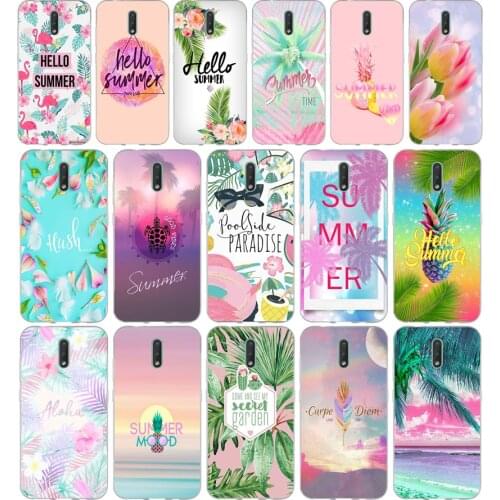 311FG Cool in summer gift Soft Silicone Tpu Cover phone Case for Nokia 2.1 2.3 3 3.1 4.2 5 5.1 Plus 7.2 6 8