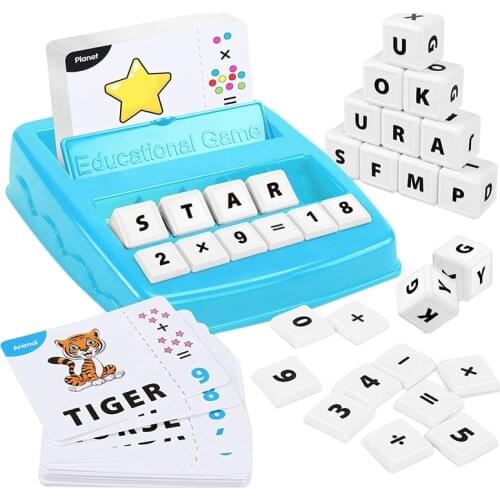 Educational Matching Letter Game Sight Word Games Interactive Game Toys for Kids Toys Educational Toys Birthday Gifts