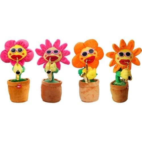 Enchanting Dancing s,Musical Singing and Dancing s Soft Plush Funny Creative Saxophone Kids Toy
