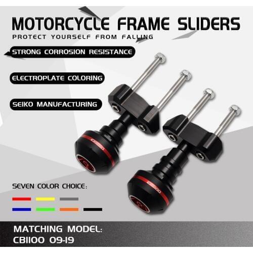 Motorcycle CNC Aluminum Falling Protection Frame Sliders Crash Protector For CB1100 CB 1100 2009-2016 10 11 12 13 14 15