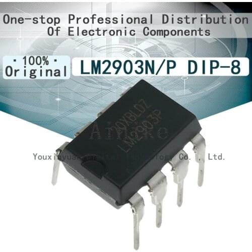 10/Pcs New Original LM2903 LM2903N LM2903P DIP-8 High precision comparator IC chip