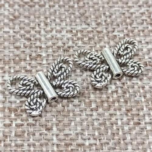 925 Sterling Silver Butterfly Beads Spacers for Bracelet Necklace