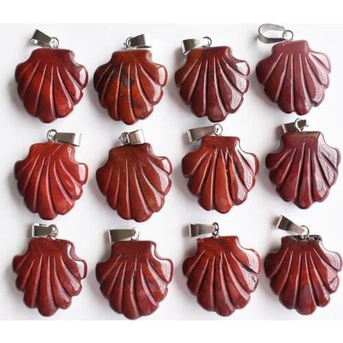 2020 new fashion assorted natural Rainbow stone carved flower charms pendants for jewelry marking 12pcs/lot Wholesale