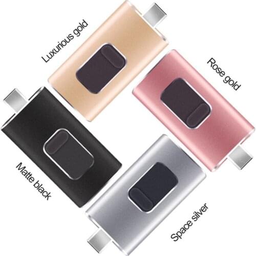 4 in 1 Flash Drive usb 3.0 128gb Pendrive 256gb USB-C Type C Smartphone micro USB otg Memory Stick for iphone ios phone