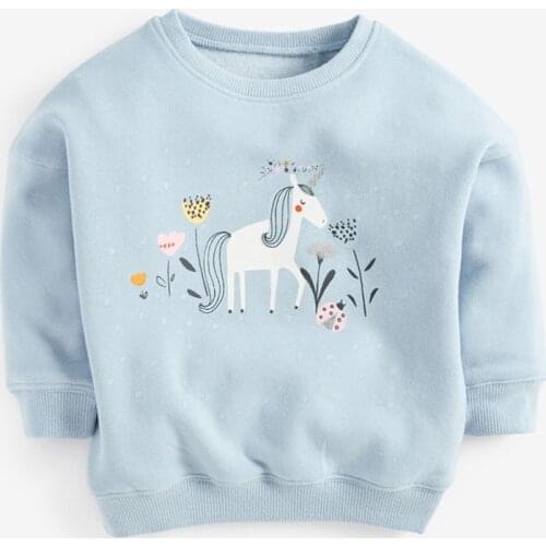 Brand Children Clothing Terry Cotton Sweater Hoodies Babe Infant Kids Girls Sweatshirts Sports Tee Long Sleeve Baby Girl Clothes