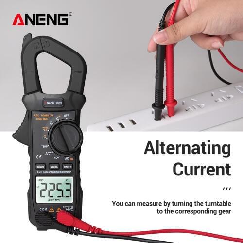 ANENG ST209 Digital Clamp Meter Multimeter 6000counts True RMS Mini Amp DC/AC Clamp Meters voltmeter 400v Automatic Range